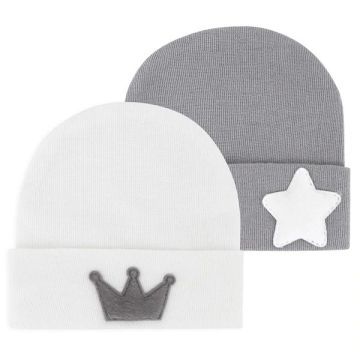 Ely's & Co 2 Pack Hospital Hats - Grey