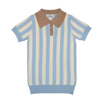 Panther Coastal Stripe Knit Top