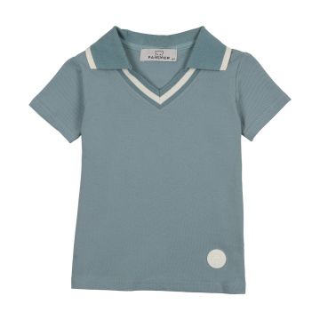 Panther Light Blue Polo