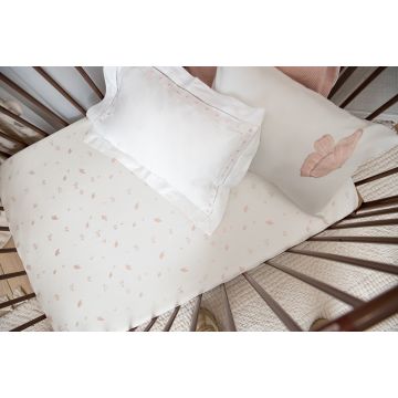 Petit Belle Blush Butterfly Porter Crib set