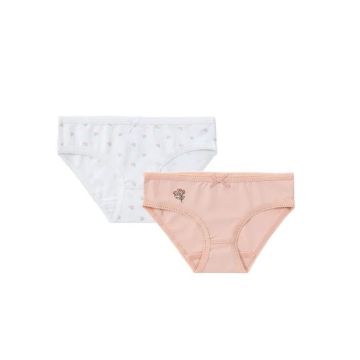 Petit Clair Girl 2pc Panty - Flower 