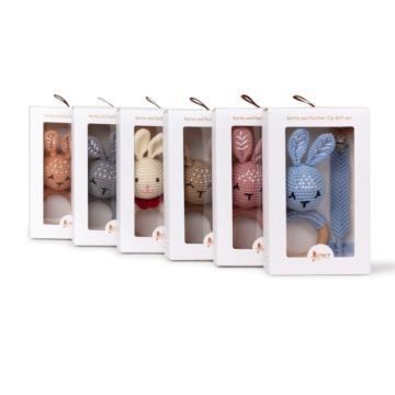 Pretty Little Basics Rattle Gift Set