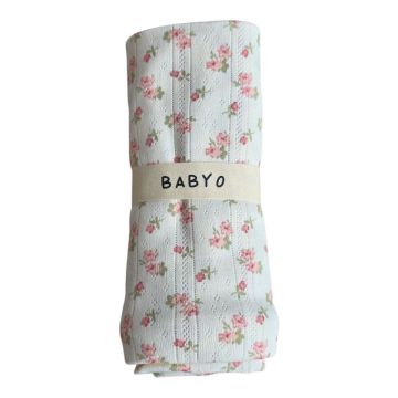 Babyo Pointelle Swaddle Blanket 