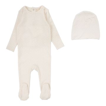 Lilette Dotted Footie Set