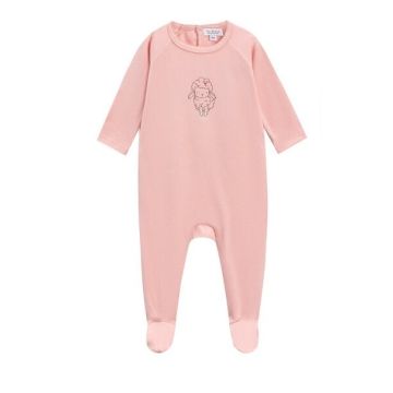 Oubon Pink Lamb Footie