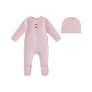 Mini Label Girls Doll Footie and Hat