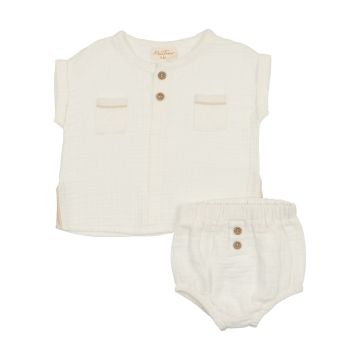 Mon Tresor Pockets and Pleats Ensemble