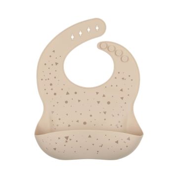 Pouf silicone bib geometric 