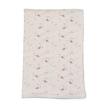 Bee & Dee Pretty Petals Pointelle Blanket