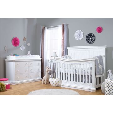 Primo Double Dresser Assembly Required, White