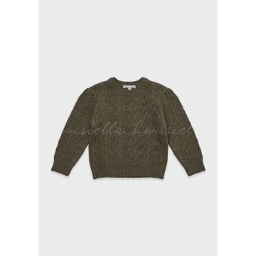 Louisiella Benicilla Knit Pullover Khaki