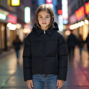 Scotch Bonnet Teen Black Coat