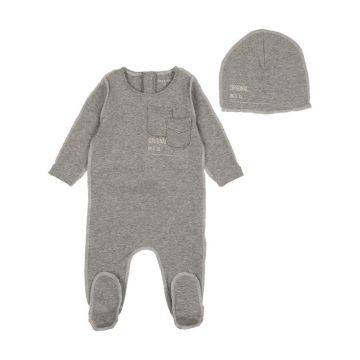 Bee & Dee Raw Sewing Pattern Footie with Beanie