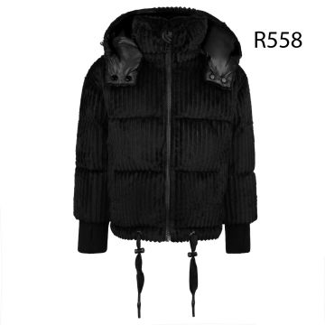 Raygo Corduroy Black Jacket