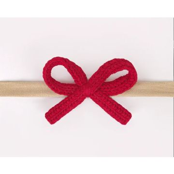 Adora Crochet Mini Headband Red