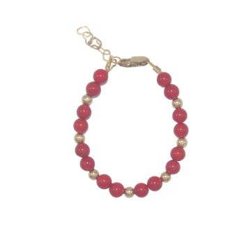 Lil Charms Red Filled Brac
