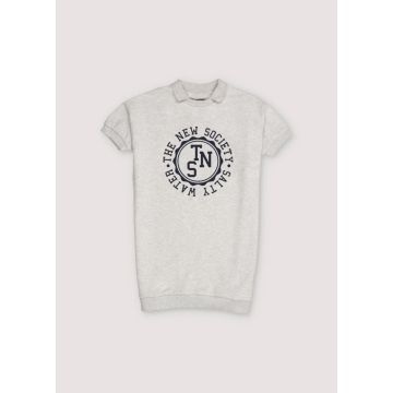 The New Society Reine Special Dress Grey Melange