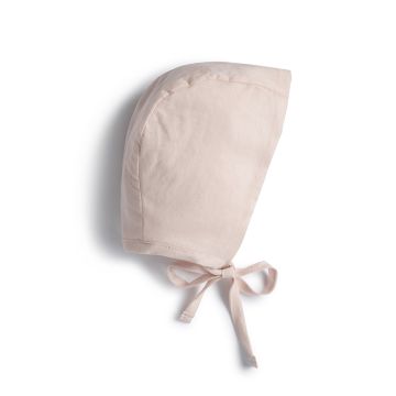 Jacqueline & Jac Cotton Bonnet Pale Pink