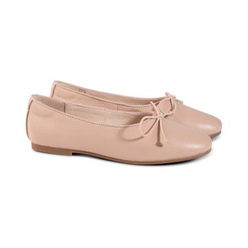 Raybelle Blush pebble w/ bow Day Flat