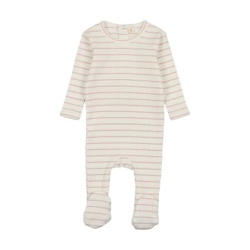 Bonjoy Ribbed Stripe Footie