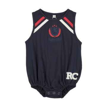 Bonjoy Riding Club Romper Navy