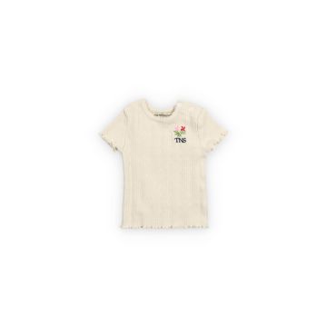 The New Society Romero Baby Tee Ecru
