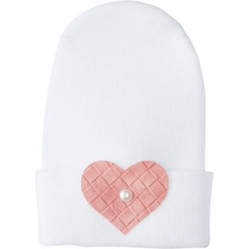 Adora Hospital Hat Rosewood Heart