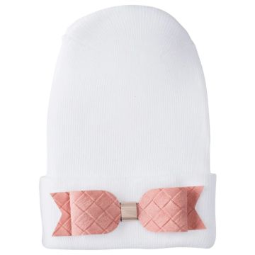 Adora Hospital Hat Rosewood Bow