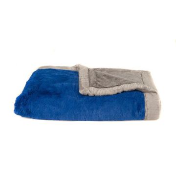 SARANONI Lush RECEIVING Blanket - ROYAL BLUE