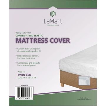  La Mart Mattress Cover, Full Cover 39" With Zipper