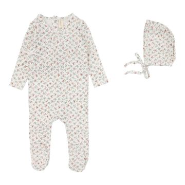 Lilette BOUQUET FLORAL FOOTIE SET