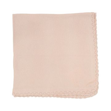 Lilette KNIT RUFFLE BLANKET