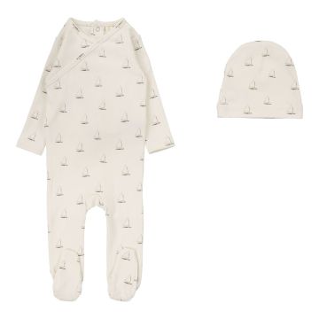 Lilette NAUTICAL FOOTIE SET