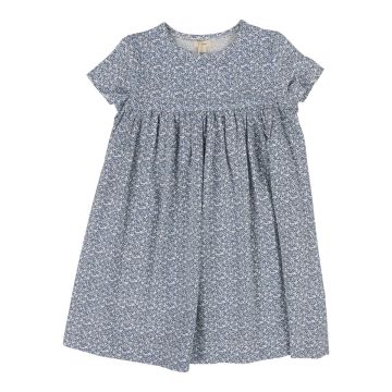 Lil Legs POPPY FLORAL DRESS SHORT SLEEVE White