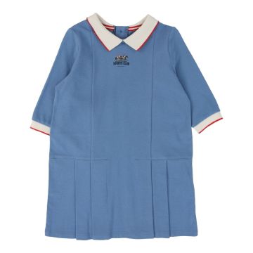 Lil Legs PIQUE DRESS LONG SLEEVE