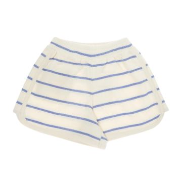 Tocoto Vintage STRIPED BLUE SHORTS