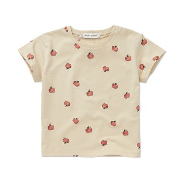 Sproet and Sprout T-SHIRT APPLE PRINT Sesame