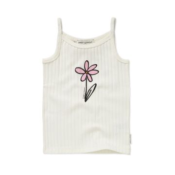 Sproet and Sprout SINGLET GIRLS DAISY Off-white