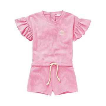 Sproet & Sprout WAFFLE JUMPSUIT SUMMER SORBET