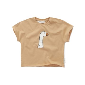 Sproet & Sprout BABY T-SHIRT GOOSE Nectarine