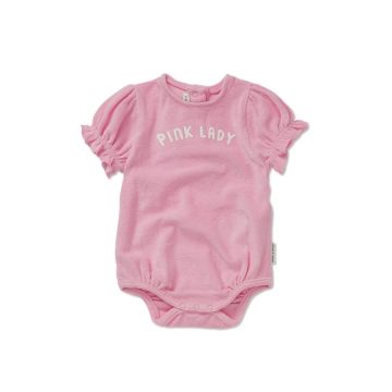 Sproet and Sprout ROMPER BALLOON SLEEVE PINK LADY Summer Sorbet