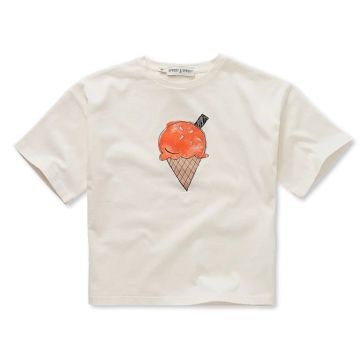 Sproet and Sprout T-SHIRT ICE CREAM Off White
