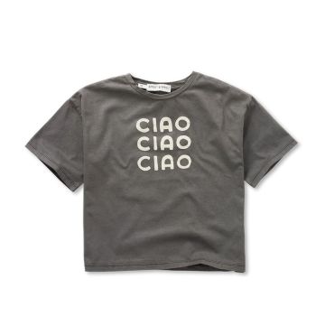 Sproet and Sprout T-SHIRT CIAO Washed Black