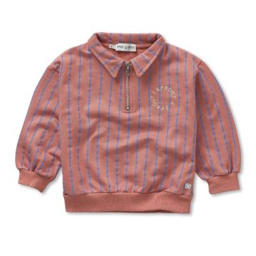 Sproet and Sprout SWEATSHIRT COLLAR ZIP Rose Dawn