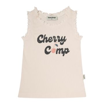 Tocoto Vintage GIRLS' SLEEVELESS T-SHIRT 