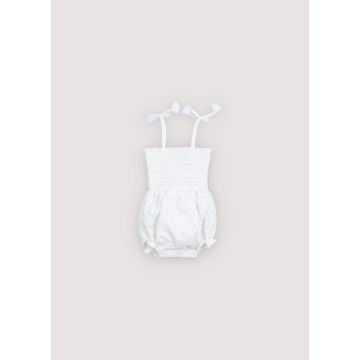 The New Society Sakura Baby Romper Pure Cloud