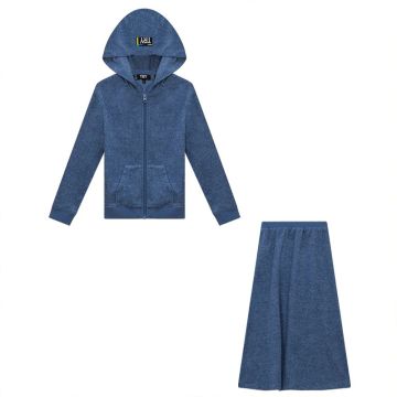 Try 2 pc Girls Set Denim Mix