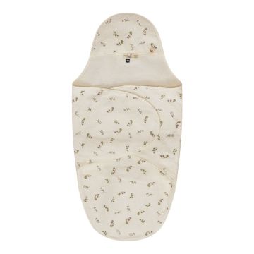 Bebe Bella Baby Towel Mauve/Cream