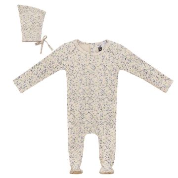 Little Fragile Baby Set Blue/Taupe
