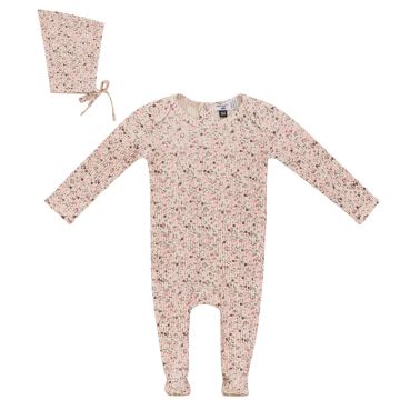 Little Fragile Baby Set Pink/Taupe